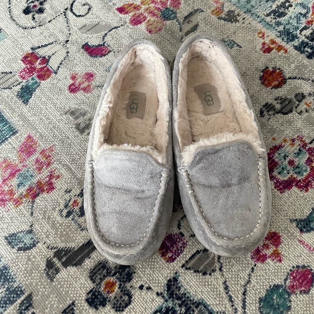 UGG Ansley Light Grey Slipper